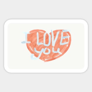 I love you Sticker